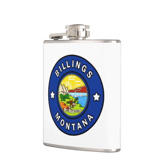 Billings Montana Flachmann (Links)