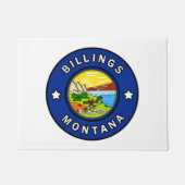 Billings Montana Fußmatte (Vorderseite)