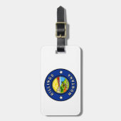 Billings Montana Gepäckanhänger (Vorderseite vertikal)