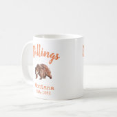 Billings Montana Kaffeetasse (Vorderseite Links)