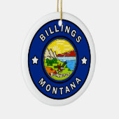 Billings Montana Keramikornament (Rechts)