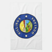 Billings Montana Küchentuch (Vertikal)