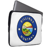 Billings Montana Laptopschutzhülle (Vorne Rechts)