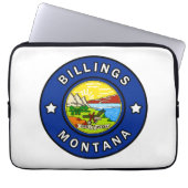Billings Montana Laptopschutzhülle (Vorderseite)