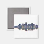 Billings Montana Magnet (Vorderseite/Rückseite)