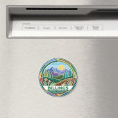 Billings Montana Magnet (In Situ (Geschirrspüler))