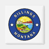 Billings Montana Magnet (Vorne)