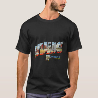 Billings Montana Mt Vintag Retro Souvenir T-Shirt