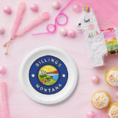 Billings Montana Pappteller (Party)