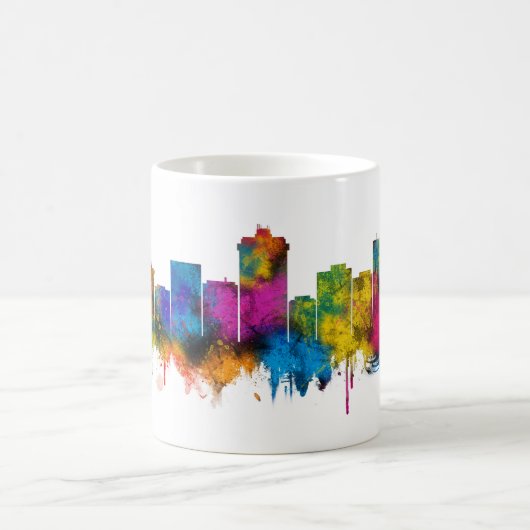 Billings Montana Skyline Kaffeetasse (Mittel)