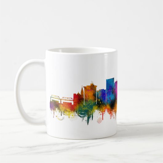 Billings Montana Skyline Kaffeetasse (Links)