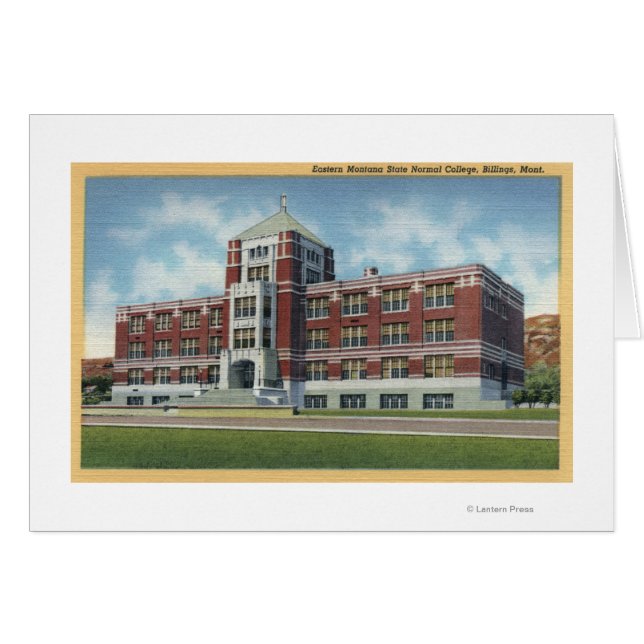Billings, Montana - Staat Ost-Montana (Vorderseite (Horizontal))