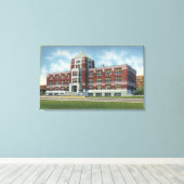 Billings, Montana - Staat Ost-Montana Leinwanddruck (Insitu (Holzboden))