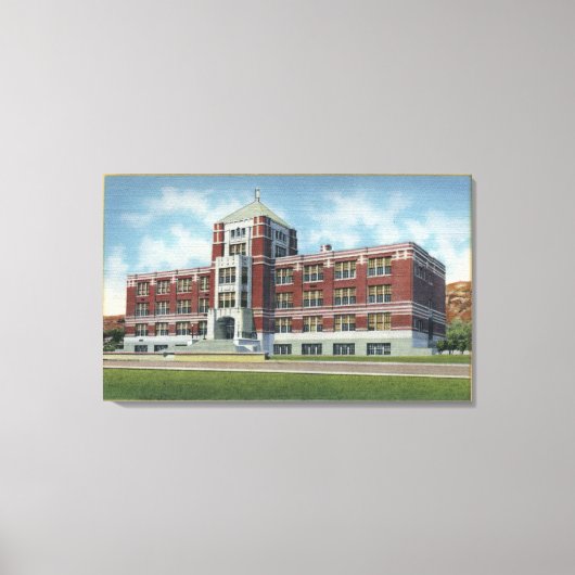 Billings, Montana - Staat Ost-Montana Leinwanddruck (Vorderseite)