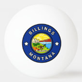 Billings Montana Tischtennisball (Vorderseite)