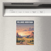 Billings Montana Travel Magnet (In Situ (Geschirrspüler))