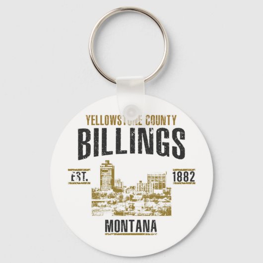 Billings Schlüsselanhänger (Vorderseite)