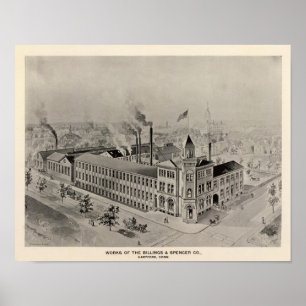 Billings & Spencer Co Poster
