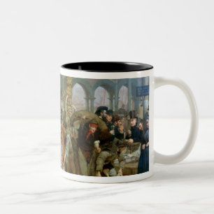 Billingsgate-Fischmarkt Zweifarbige Tasse