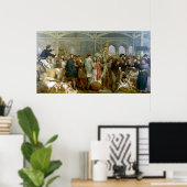 Billingsgate Fish Market Poster (Heimbüro)