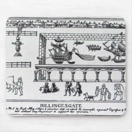 Billingsgate-Markt Mousepad (Vorne)