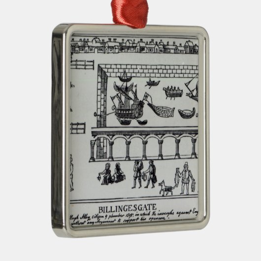 Billingsgate-Markt Ornament Aus Metall (Rechts)