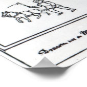 Billingsgate Markt Poster (Ecke)