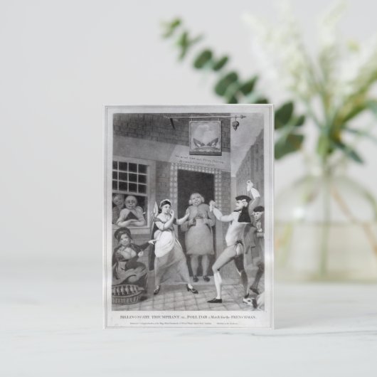 Billingsgate Triumphant Postkarte (Stehend Vorderseite)