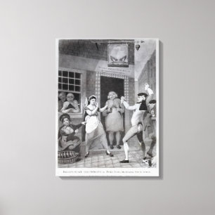 Billingsgate triumphierend leinwanddruck