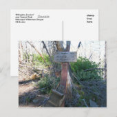 Billingslea Junction Sign Postkarte (Vorne/Hinten)