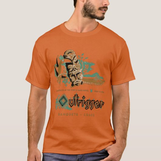 Billingsley's Outrigger v3 - Laguna Beach, CA T-Shirt (Vorderseite)