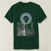 BILLIONAIRE BLUEPRINT SKYLINE T-Shirt (Design vorne)
