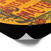 Billionaire Lives Don't Sticker Poster (Ecke)