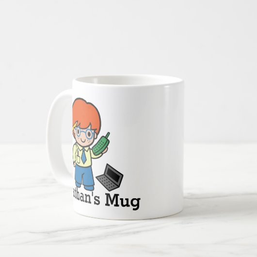 Billionaire / Mogul / CEO Kaffeetasse (Vorderseite Links)