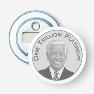 Billionen Dollar Platinmünze Flaschenöffner