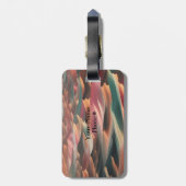 Billowy Waves of Desert Sand Gepäckanhänger (Rückseite vertikal)