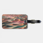 Billowy Waves of Desert Sand Gepäckanhänger (Rückseite horizontal)