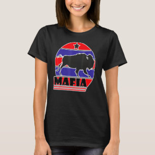 Bills Fan Mafia für Buffalo Fan Vintag Retro Foot T-Shirt