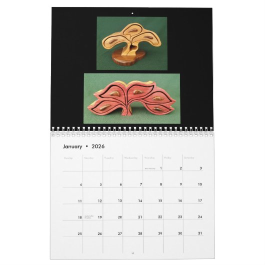 BILL'S FINE WOODWORKING CALENDAR KALENDER (Jan 2026)