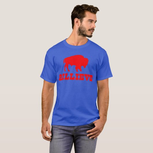Bills Mafia Billieve - für Buffalo-Fußballfans T-Shirt (Vorne ganz)