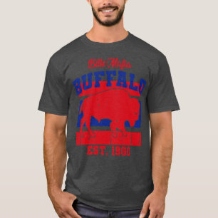 Bills Mafia Buffalo Est 1960 Vintager Stil T-Shirt