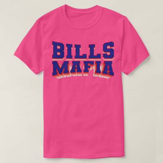 Bills Mafia Football Fan Vintag Style T-Shirt (Design vorne)