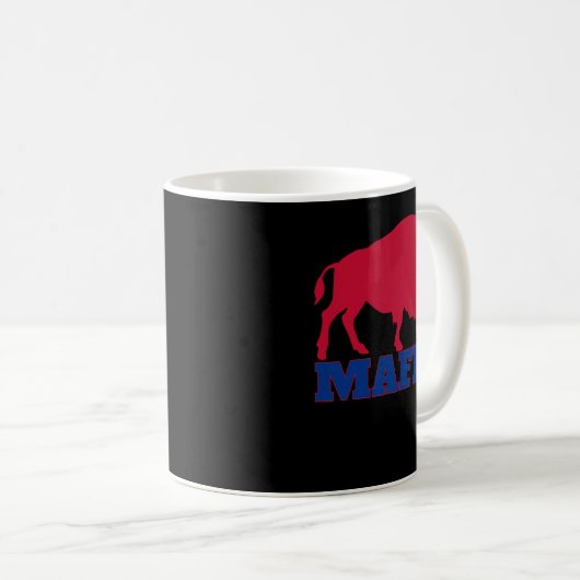 Bills Mafia Großes Geschenk Buffalo Football Sport Kaffeetasse (VorderseiteRechts)