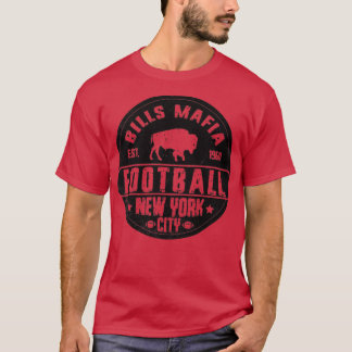 Bills Mafia New York Football Est 1960 Vintag Bla T-Shirt