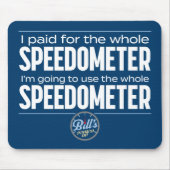Bill's Speedometer-Shop ganz Speedometer-Mousepad Mousepad (Vorne)