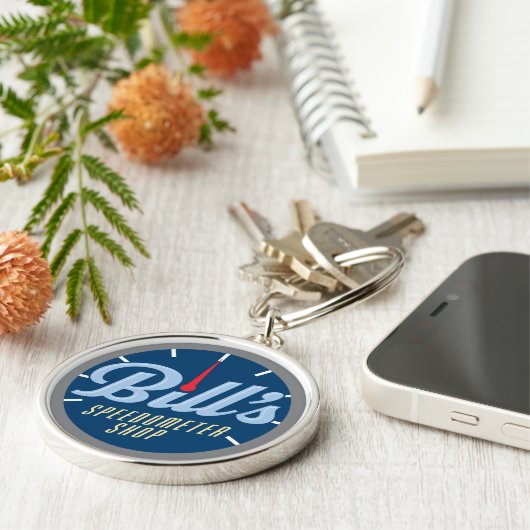 Bill's Speedometer Shop Schlüsselanhänger (Seite)