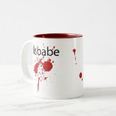 Billsbabe Zweifarbige Tasse (Vorderseite Links)