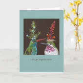 Billy and Bud Card Karte (Gelbe Blume)