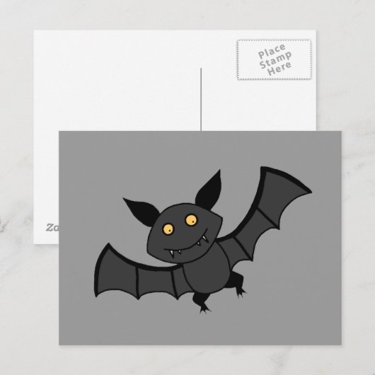 Billy Bat Postkarte (Vorne/Hinten)