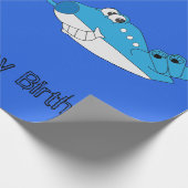 Billy Blue Geschenkpapier (Ecke)